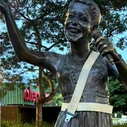 Monumentos históricos de Porto Alegre aparecem com cintos de segurança