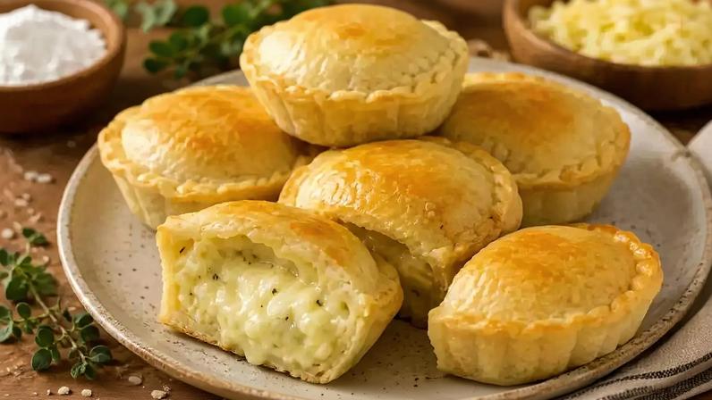 Empadinha de queijo sem glúten ganha versão leve para o dia a dia