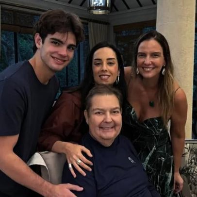 Faustão completa 76 anos e surge em fotos raras ao lado da família