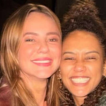 Paolla Oliveira comparece a monólogo de Taís Araujo no Rio