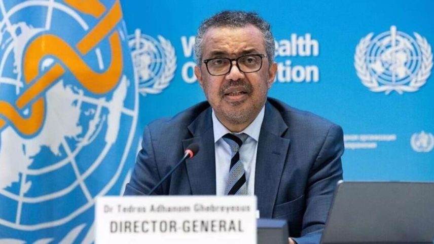 O diretor-geral da Organização Mundial da Saúde (OMS), Tedros Adhanom Ghebreyesus, em foto de arquivo.