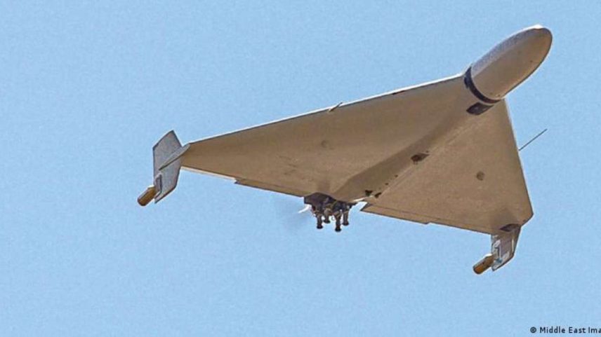Drone iraniano Shahed-136, que também é utilizado pela Rússia na invasão à Ucrânia