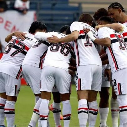 São Paulo empata com o Bahia no último minuto