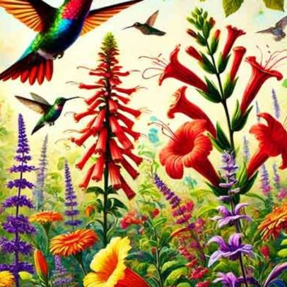 Flores favoritas dos beija-flores e o que as torna especiais