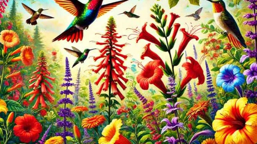 Flores favoritas dos beija-flores e o que as torna especiais