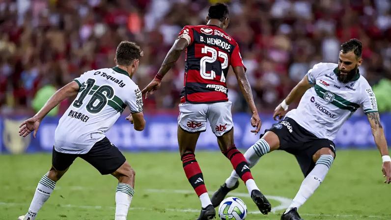 Último jogo entre Flamengo e Coritiba no Maracanã foi em 2023 –