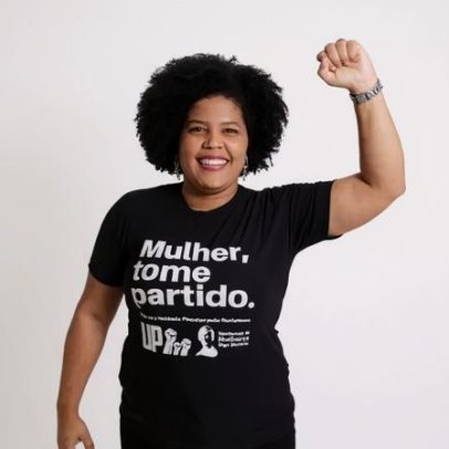 Samara Martins, pré-candidata pelo UP, empata com Zema e Renan no DataFolha
