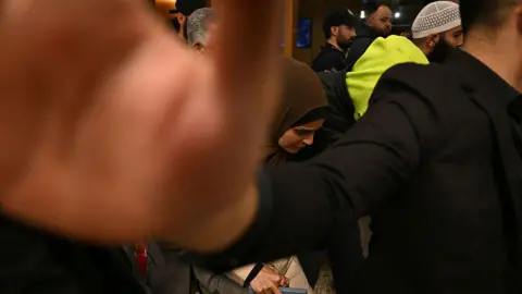 A group of Australian women and children linked to IS arrived in the country on Thursday