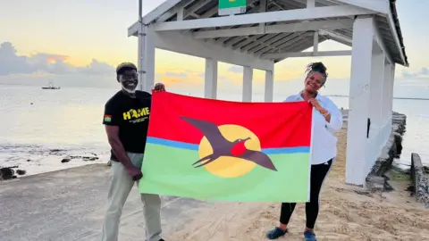 Local campaigners in Barbuda say they are losing access to the island's beaches