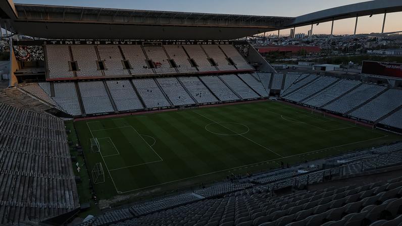 A Neo Química Arena é o palco do Derby entre Corinthians e Palmeiras pela 11ª rodada do Brasileiro