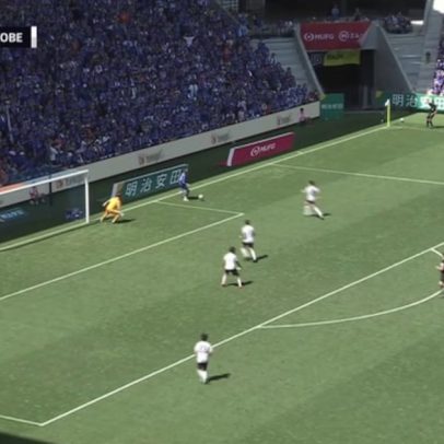 Empate 2-2 entre Vissel Kobe e V-Varen Nagasaki com defesa de Daiya Maekawa
