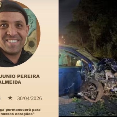 Agente da Guarda Civil de Contagem é enterrado em BH após acidente na BR-040