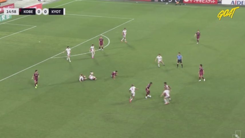 Vissel Kobe vence Kyoto Sanga por 1 a 0 na J1 League