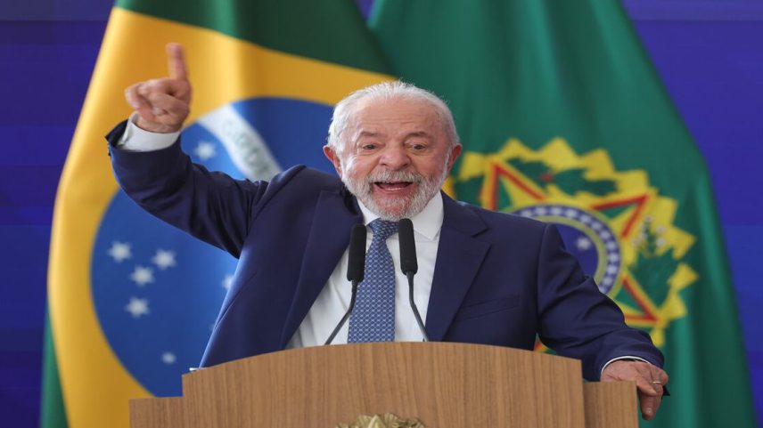 Brasília (DF), 12/05/2026 - O presidente da República, Luiz Inácio Lula da Silva, discursa durante cerimônia de lançamento do Programa Brasil Contra o Crime Organizado e de anúncio de medidas voltadas à segurança pública. Foto: Marcelo Camargo/Agência Brasil