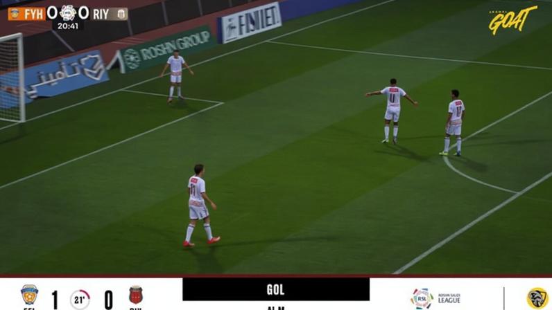 Al Feiha - Al Riyadh 1 - 0 | GOL - Al M