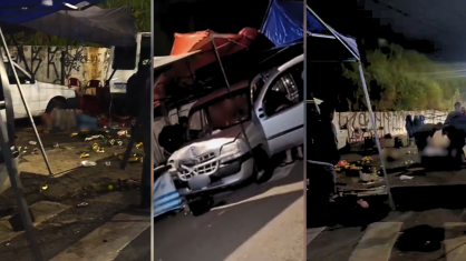 Acidente ocorreu na noite de sexta-feira (29), na Rua Camocim de São Félix, no Jaraguá (SP)