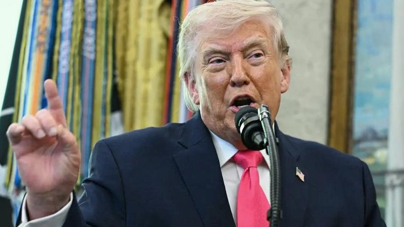 O presidente Donald Trump (Jim Watson/AFP)