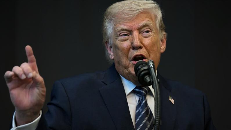 O presidente Donald Trump (Jim Watson/AFP)