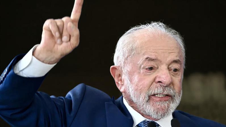 O presidente Lula durante evento em Brasília - 12/05/2026 (EVARISTO SA/AFP)