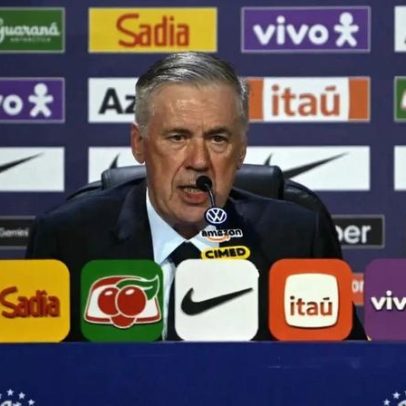 Ancelotti afirma que Neymar só jogará se merecer, em coletiva