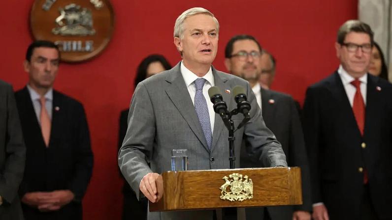 O presidente do Chile, José Antonio Kast