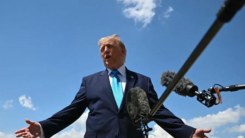 O presidente dos EUA, Donald Trump. 21/05/2026 - (Kent Nishimura/AFP)