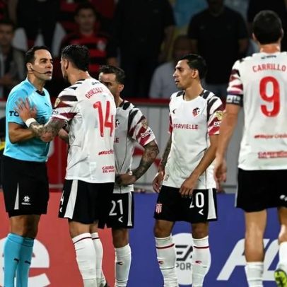 Flamengo x Estudiantes possível pênalti gera controvérsia entre torcedores