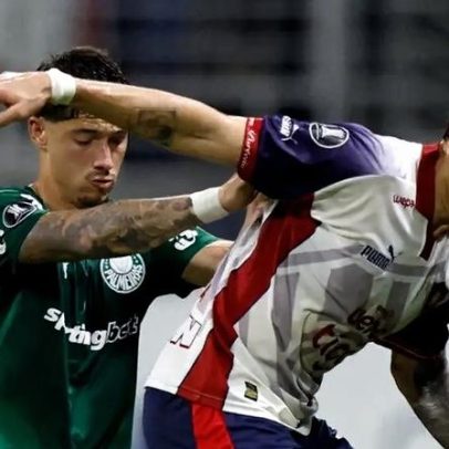 Vegetti abre o placar para o Palmeiras contra o Cerro Porteño