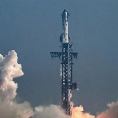 SpaceX lança a última versão do megafoguete Starship