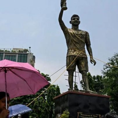 Motivo para remoção da estátua de Messi na Índia é divulgado