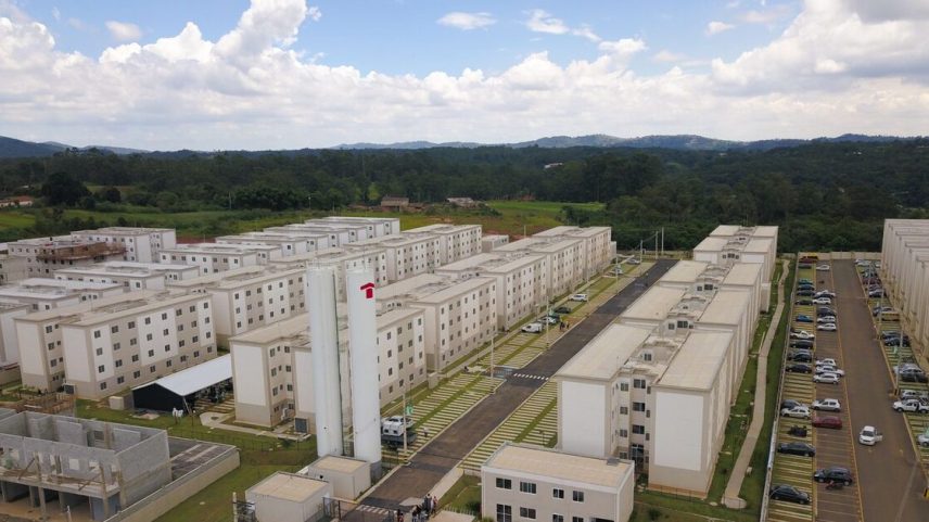 Empreendimento da construtora Tenda: construtora alcançou lucro líquido de R$ 183,4 milhões no primeiro trimestre – 44% acima do consenso Bloomberg (Foto: Divulgação)