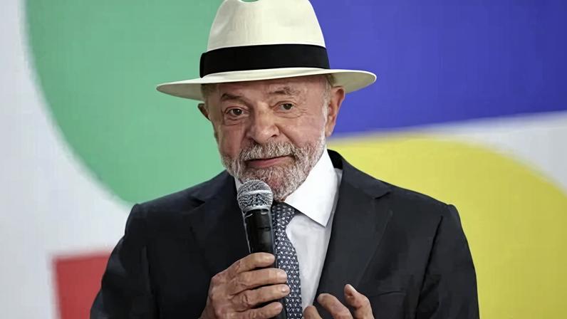 O presidente Luiz inácio Lula da Silva (PT)