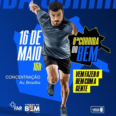Corrida do Bem entrega kits na Vila do Artesão até esta sexta