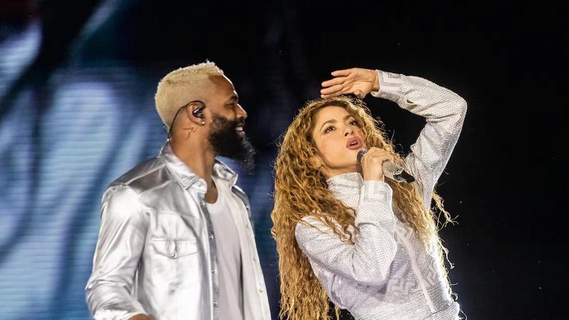 Shakira: show em Copacabana em imagens