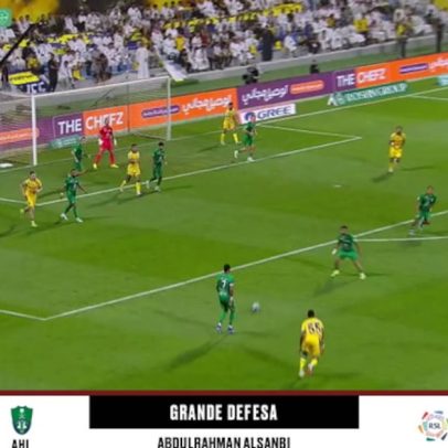 Al Ahli SC vence Al Taawoun por 1-0 com defesa do goleiro Abdulrahman Alsanbi