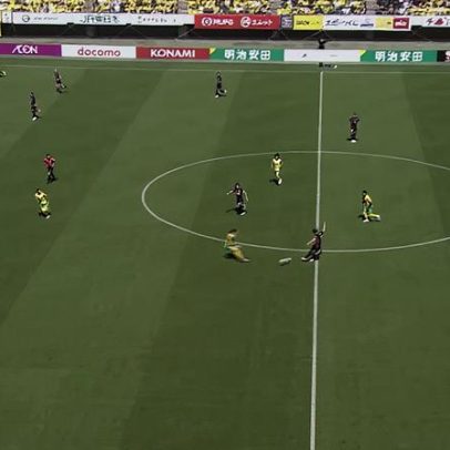 JEF United Chiba e Kashima Antlers empatam no início da partida