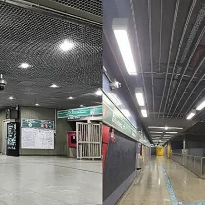 Mais de 20 mil lâmpadas serão trocadas no Metrô de SP