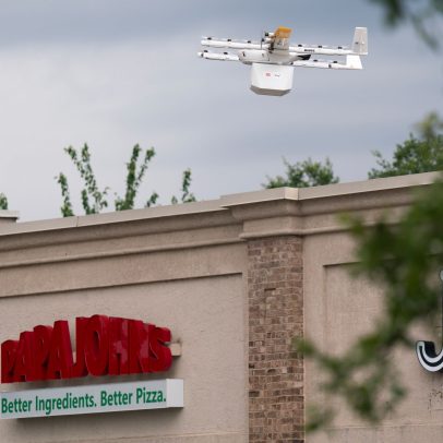 Papa Johns testa entrega por drone, mas não é para pizza