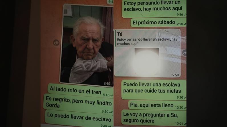 Argentino foi detido após praticar racismo contra uma criança durante uma viagem de trem em MG