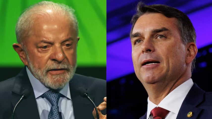 Datafolha: Lula e Flávio Bolsonaro empatados em pesquisa antes do Caso Vorcaro