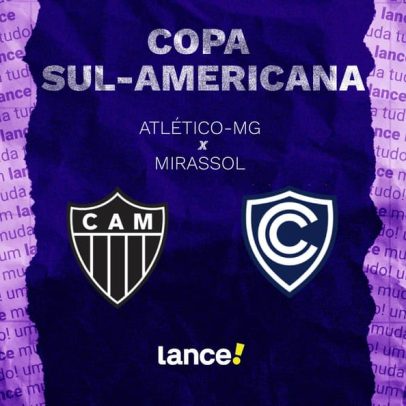 Atlético-MG x Cienciano: horário e escalações na Sul-Americana