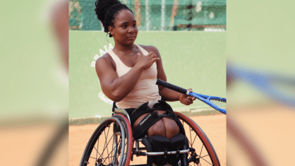 Atleta paralímpica Vitória Miranda, de 18 anos