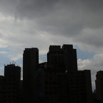 Nuvens carregadas cobrem boa parte do país; previsão para a semana