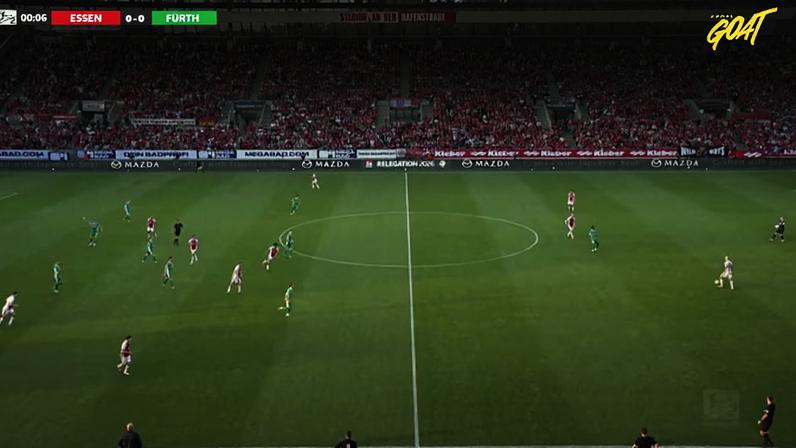 Rot-Weiss Essen vence Greuther Fürth por 1 a 0 na 2. Bundesliga