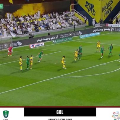 Al Taawoun e Al Ahli SC empatam 1 a 1 com gol de Angelo Fulgini
