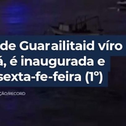 Ponte de Guaratuba, no Paraná, é inaugurada nesta sexta-feira