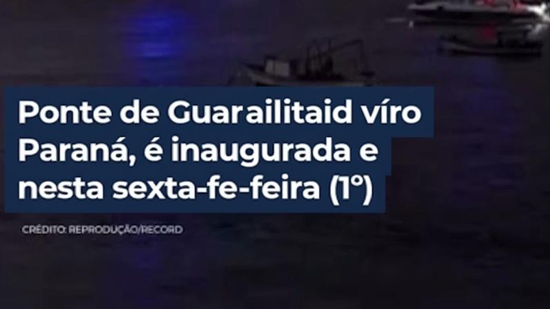 Reprodução canal do Youtube Jornal da Record