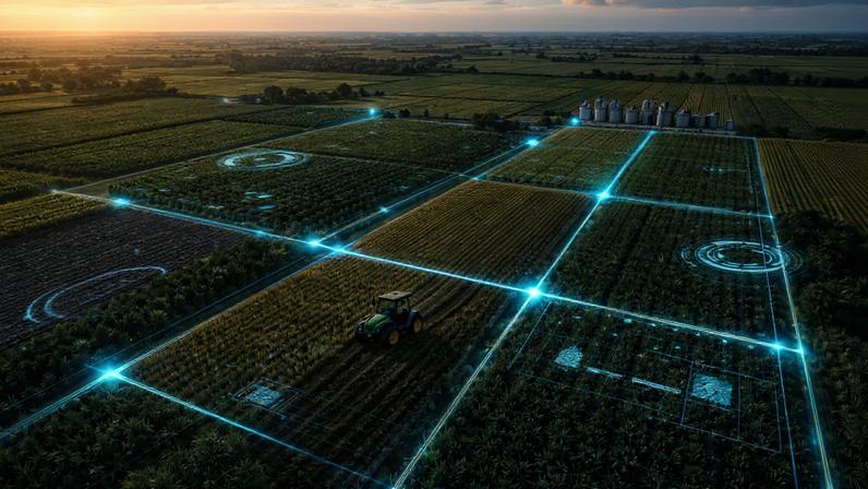 Hub de IA do Senai transfere tecnologia para agroindústrias após desenvolvimento de projetos. (Foto: Imagem criada utilizando o ChatGPT/Gazeta do Povo)
