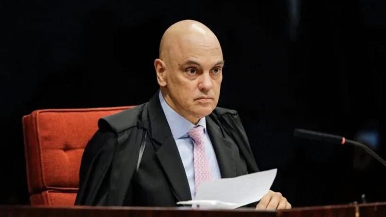 Na imagem, o ministro do STF Alexandre de Moraes