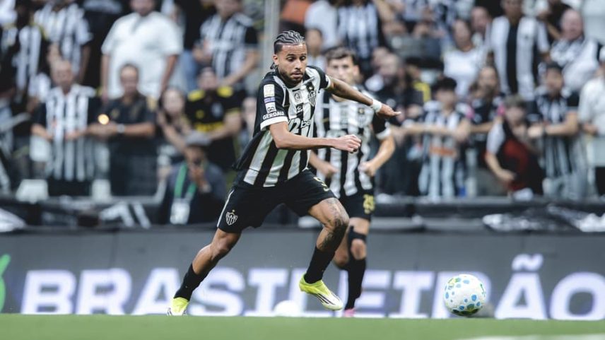 Alexsander em Atlético x Botafogo (Foto: Pedro Souza / Atlético)